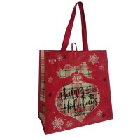 Wholesale christmas bag eco friendly reusable shopping bags